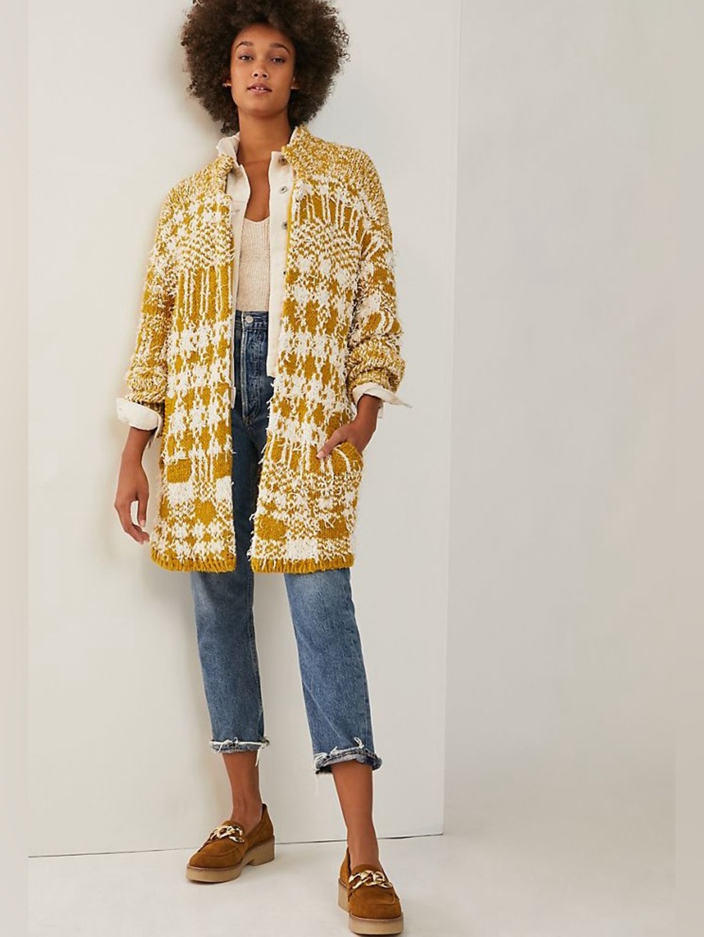Anthropologie Shaina Sweater Coat